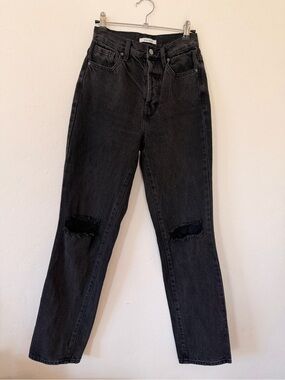 Pacsun Dad Jeans High-Rise Distressed Size 25